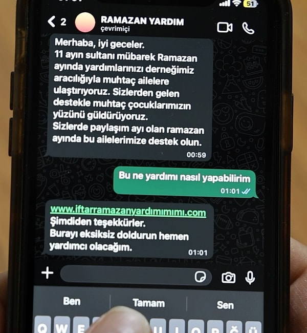 Dolandırıcılar Ramazan ayında harekete geçti.