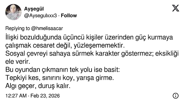 X kullanıcıları başlarına gelen benzer olayları anlattı, yorumda bulundu👇🏻