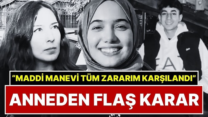 Kerem Kınık'ın Kızı Zehra Kınık’ın Ölümüne Neden Olduğu 17 Yaşındaki Barlas’ın Annesi Şikayetinden Vazgeçti!