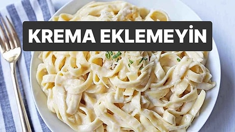 "Makarnaya Krema Eklemeyin": Pürüzsüz ve İpeksi Sosun Sırrı Haşlama Suyunda Gizli