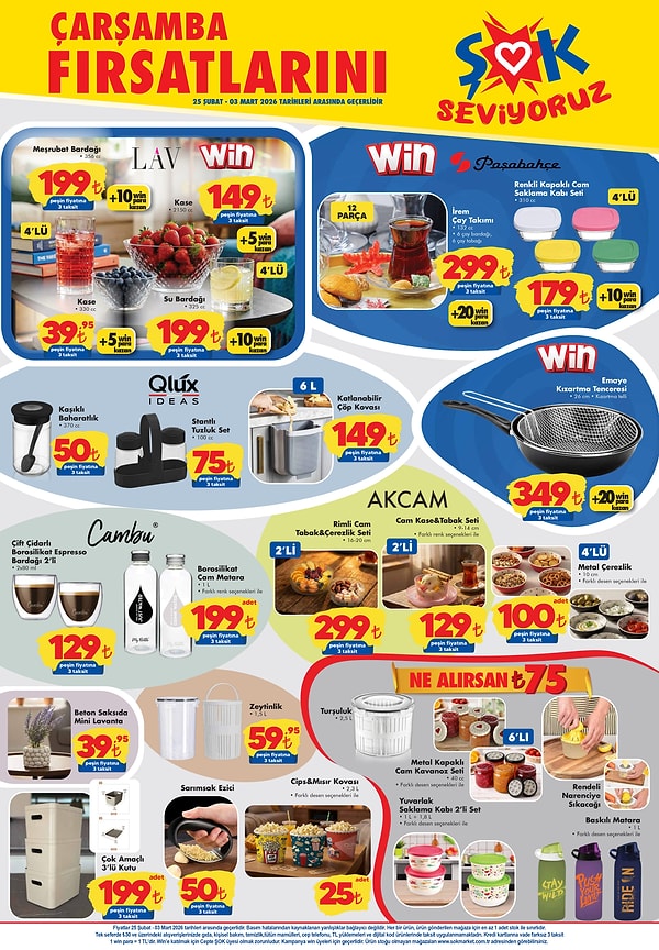 Paşabahçe İrem Çay Takımı 299 TL