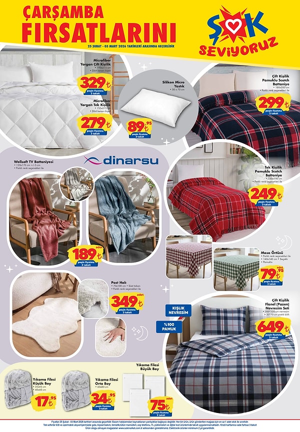 Çift Kişilik Microfiber Yorgan 329 TL