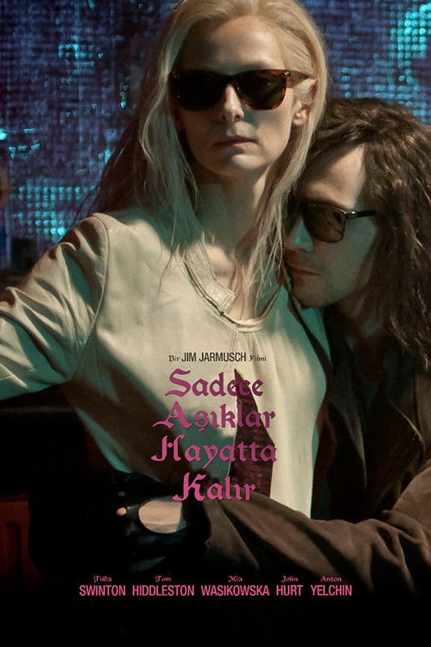 Sadece Aşıklar Hayatta Kalır Posteri