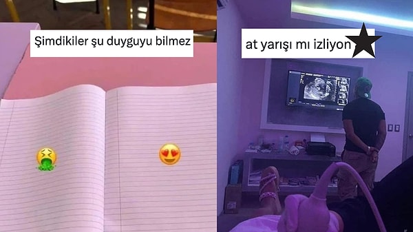 Defterin Sevilen Tarafından Ultrason İzleyen Babaya Son 24 Saatin Viral Tweetleri