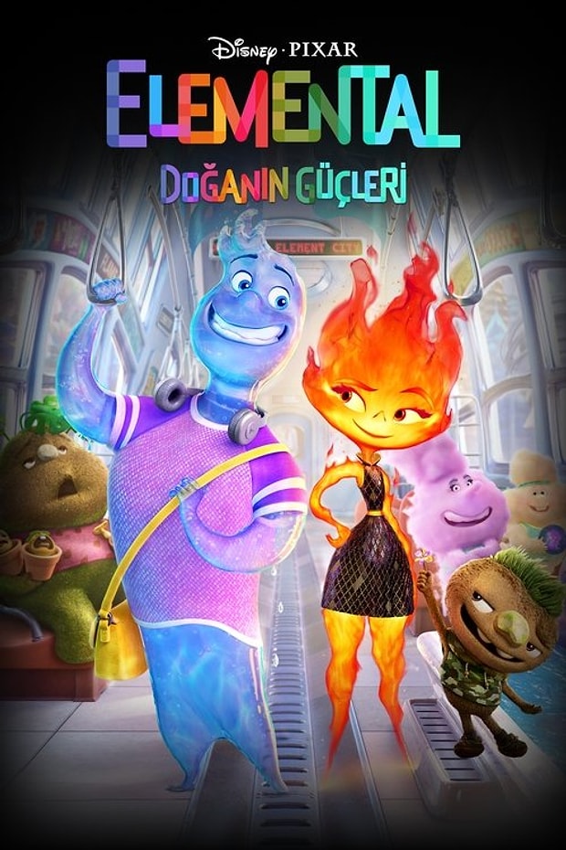 Elemental: Doğanın Güçleri Posteri