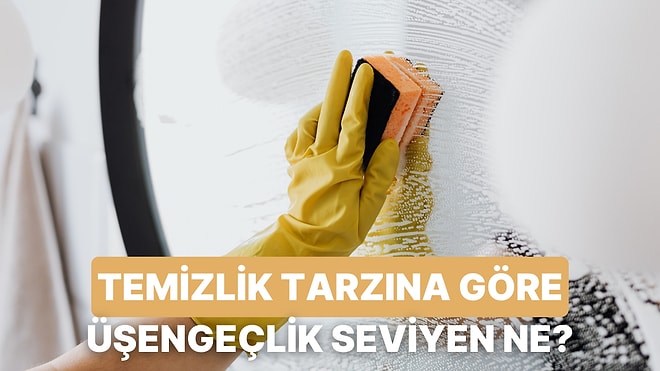 Temizlik Şekline Göre Ne Kadar Üşengeçsin?