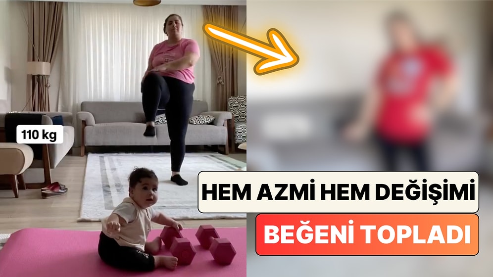 Minik Bebeği ile İlgilenirken Kilo Verme Yolculuğuna Çıkan Bir Kadın Yaşadığı Değişimi Paylaştı