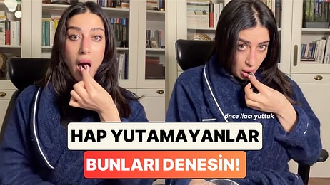 Dr. Tuba Güleç Hap Yutmakta Zorlananlar İçin İki Basit Yöntem Gösterdi
