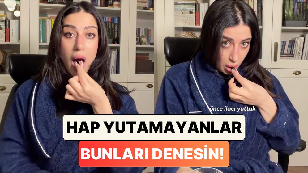 Dr. Tuba Güleç Hap Yutmakta Zorlananlar İçin İki Basit Yöntem Gösterdi