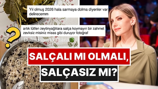 Eda Ece'nin Salçasız Yaprak Sarması Sosyal Medyayı İkiye Böldü