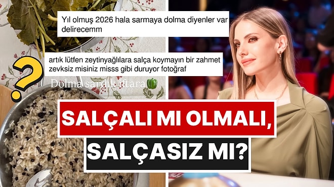 Eda Ece'nin Salçasız Yaprak Sarması Sosyal Medyayı İkiye Böldü
