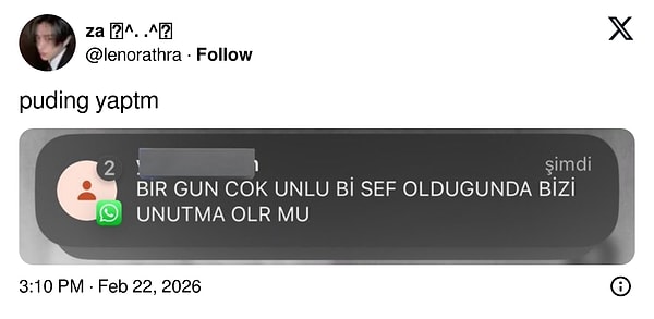 Nasıl bir puding acaba?