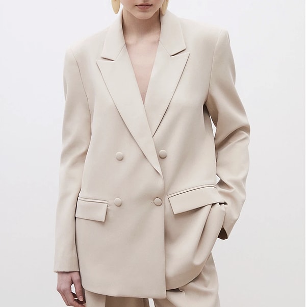 Ofis şıklığının anahtarı: Soulife Krep Kadın Blazer Ceket tam %50 indirimde!