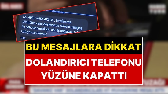 SMS Dolandırıcıları Bu Kez Habertürk Muhabirini Dolandırmaya Çalıştı