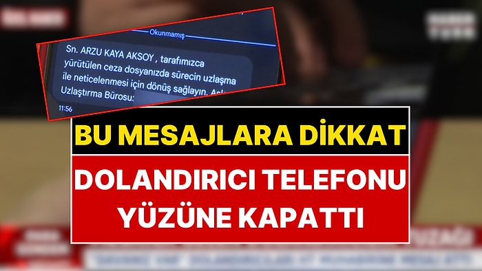 SMS Dolandırıcıları Bu Kez Habertürk Muhabirini Dolandırmaya Çalıştı