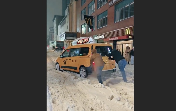 While awaiting spring, winter strikes again.