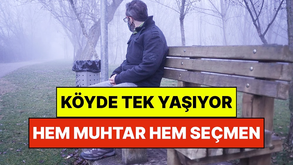 Türkiye'nin En Küçük Köyünde Tek Kişi Yaşıyor: Hem Muhtar Hem Seçmen