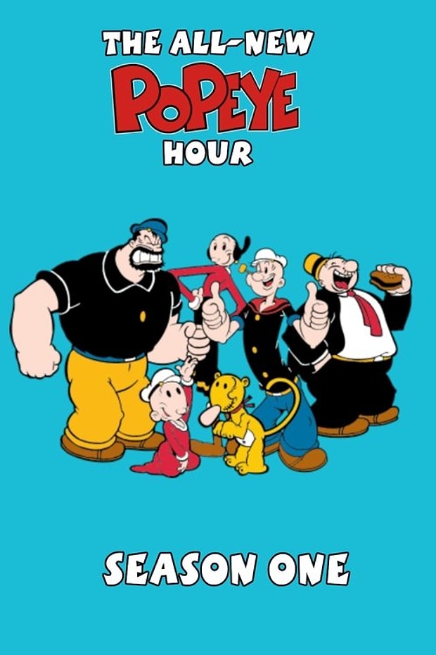 The All-New Popeye Hour Posteri