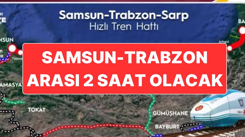 Bakan Abdulkadir Uraloğlu Trabzon ile Samsun’un Arasındaki Seyahat Süresinin 2 Saate Düşeceğini Açıkladı