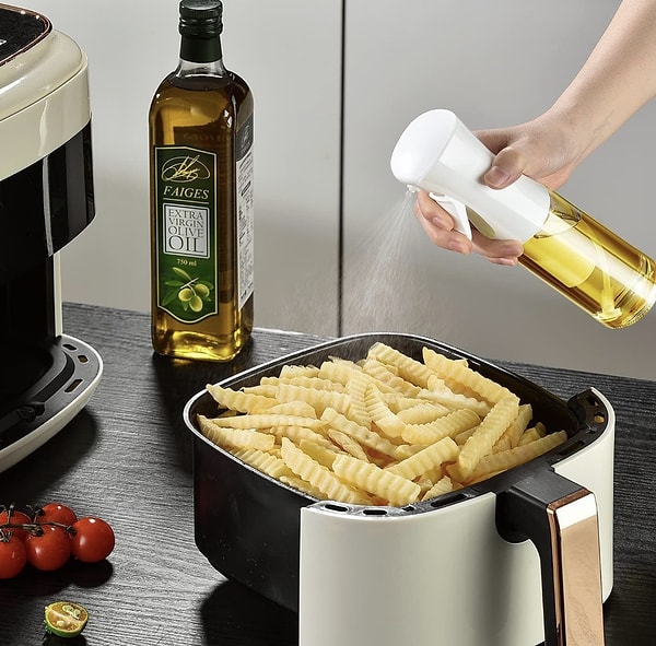 Sağlıklı kızartmaların gizli kahramanı: Orret Home sprey yağdanlık!