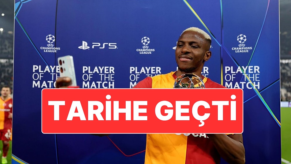 Osimhen Galatasaray’ın Avrupa’daki En Golcü Yabancı Futbolcusu Olarak Tarihe Geçti