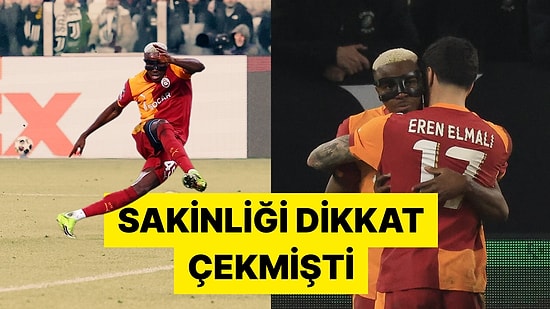 Galatasaraylı Victor Osimhen Turu Getiren Gole Neden Sevinmediğini Açıkladı