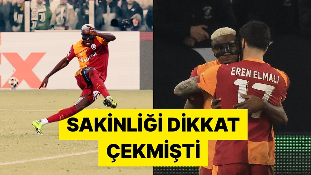 Galatasaraylı Victor Osimhen Turu Getiren Gole Neden Sevinmediğini Açıkladı