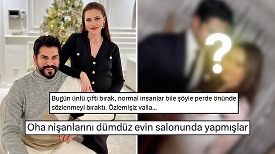 Fahriye Evcen ve Burak Özçivit’in Nişan Fotoğrafı Yıllar Sonra Yeniden Gündem Oldu!