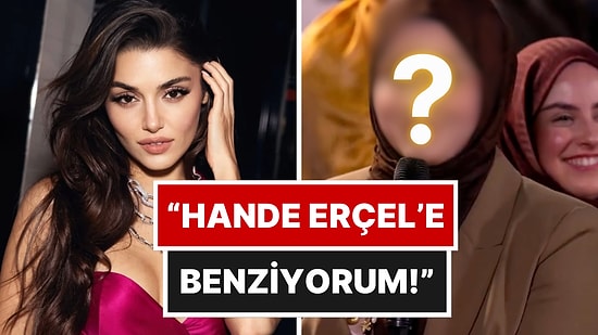 Hande Erçel’e Benzediğini İddia Eden Kadın Stüdyoyu Kahkahaya Boğdu
