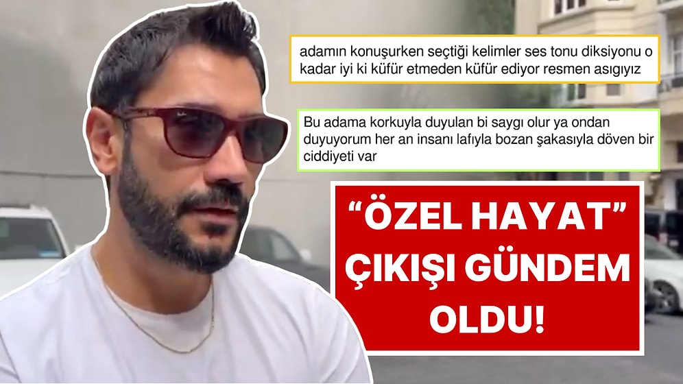 Uğur Güneş’in Muhabire Soğukkanlı Çıkışı Viral Oldu