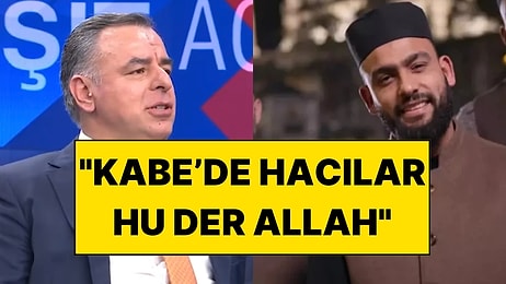 CHP'li Barış Yarkadaş "Kabe'de Hacılar Hu Der Allah" İlahisini Canlı Yayında Söyledi