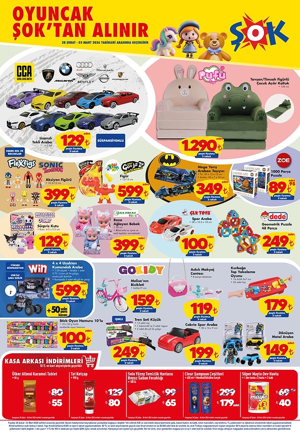 Lisanslı Tekli Araba 129 TL