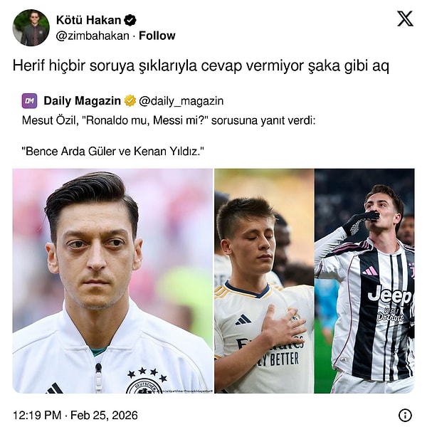 Yıllardır aynı sorudan sıkılmıştır...