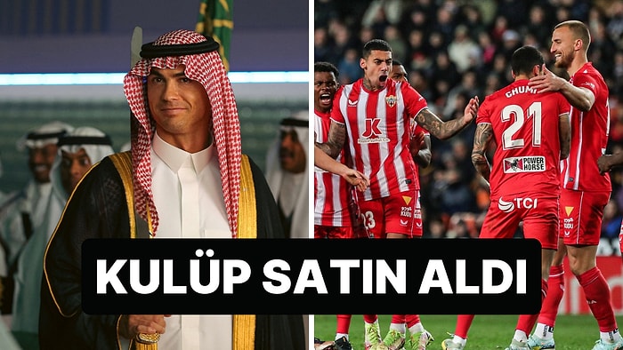 Cristiano Ronaldo, La Liga 2'de Mücadele Eden Almeria'ya Hissedar Oldu