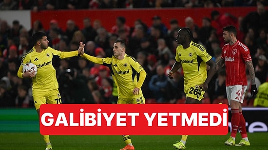 Fenerbahçe 3-0'lık Mağlubiyetin Rövanşında Kazandı Ama Yetmedi