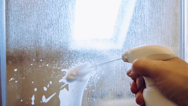 Bulaşık makinesi parlatıcısı cam yüzeylerde harikalar yaratır.