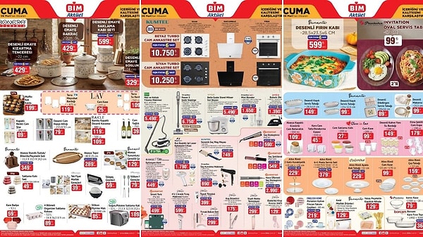 BİM'e Ekmeklikli Mutfak Dolabı Geliyor! 6 Mart 2026 BİM Aktüel Kataloğu