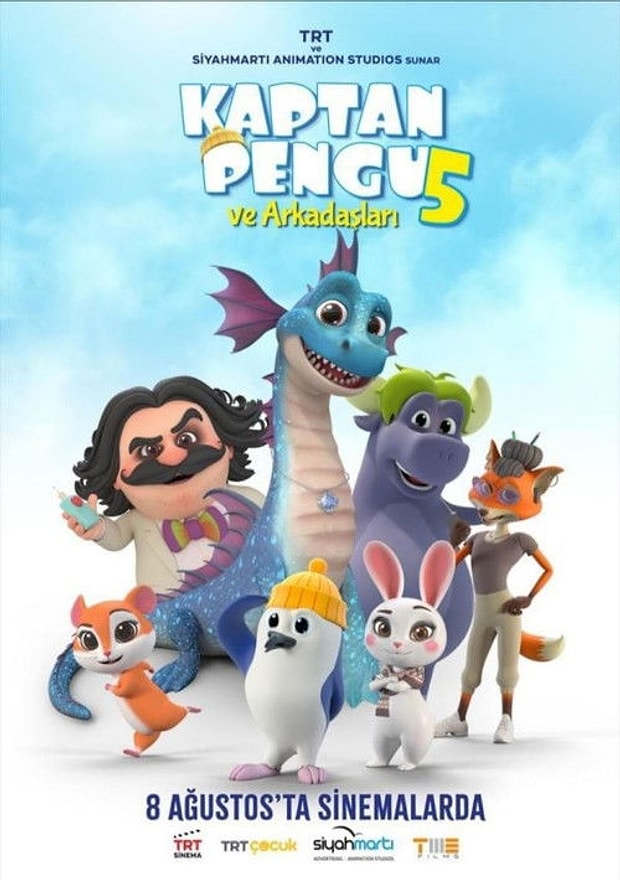 Kaptan Pengu ve Arkadaşları 5 Posteri