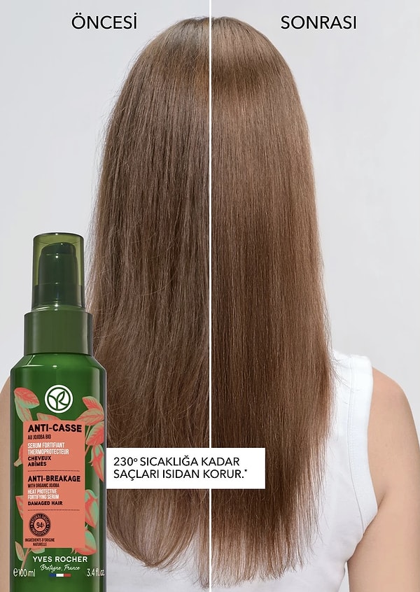 Yıpranmış saçlara mucizevi dokunuş: Yves Rocher seçili ürünlerde %20 indirim!