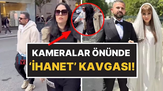 Tuğçe Tayfur ile Boşanma Aşamasındaki Eşi Muhammet Aydın Arasında Sokak Ortasında 'Aldatma' Kavgası!