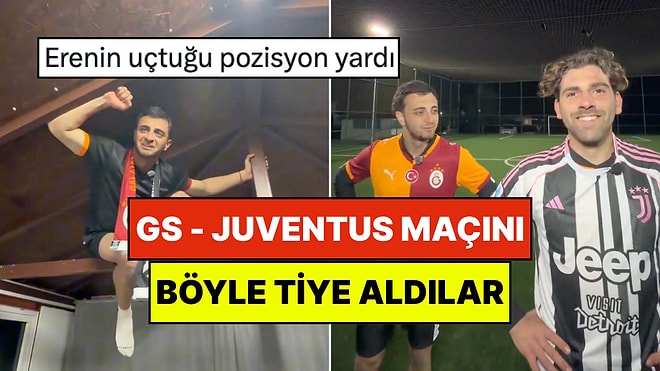 İzahı Olmayan Şeyin Mizahı Olur: Galatasaray - Juventus Maçını Böyle Tiye Aldılar