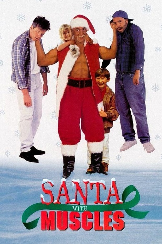 Santa with Muscles Posteri