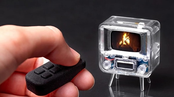 Peki dünyanın en küçük televizyonu ne işe yarıyor?