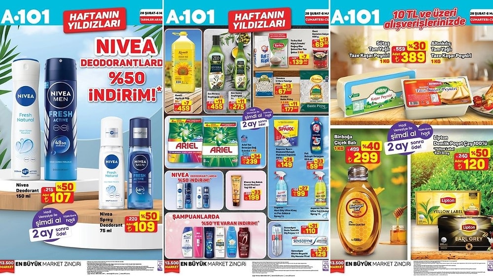 28 Şubat - 6 Mart 2026 A101 Haftanın Yıldızları Kataloğu