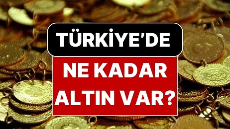 Türkiye'deki Toplam Altın Miktarı Belli Oldu