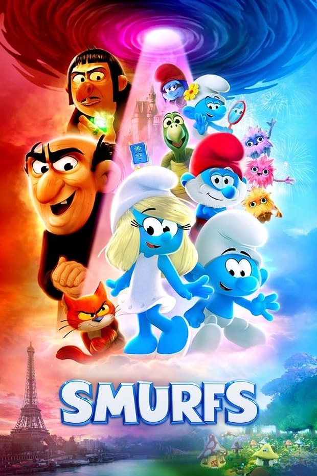 Şirinler Filmi Posteri