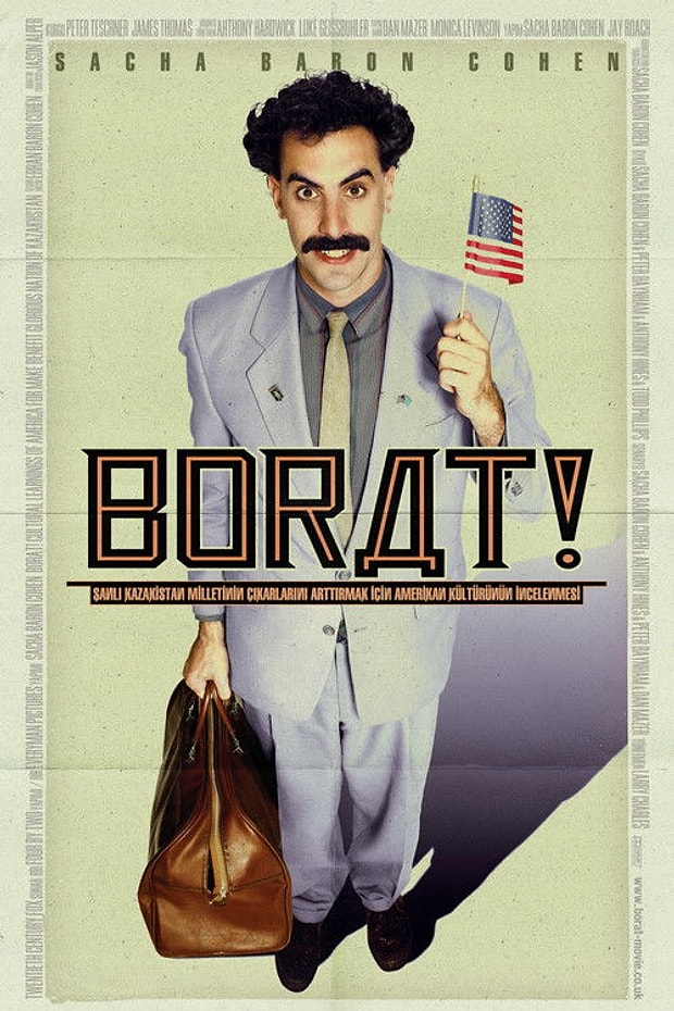 Borat: Şanlı Kazakistan Milletinin Çıkarlarını Arttırmak İçin Amerikan Kültürünün İncelenmesi Posteri