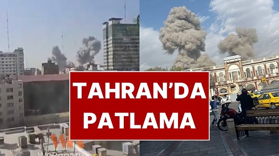 İsrail İran'a Saldırı Başlattı: Başkent Tahran'da Patlama Sesleri!