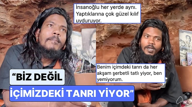 Gezgin Fatih Koparan İnsan Eti Yemeleriyle Bilinen Aghori Kabilesinden Birine Merak Edilenleri Sordu