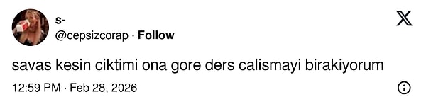 Bizim bahane bekleyiş.